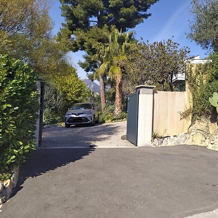 Ferienwohnung 456 Chemin De La Pinede Menton Exterior foto