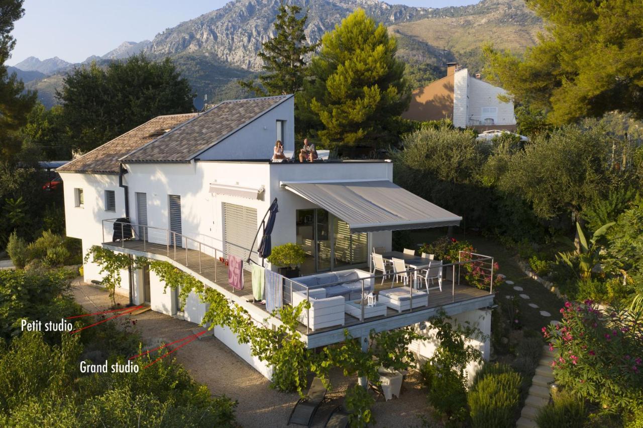 Ferienwohnung 456 Chemin De La Pinede Menton Exterior foto