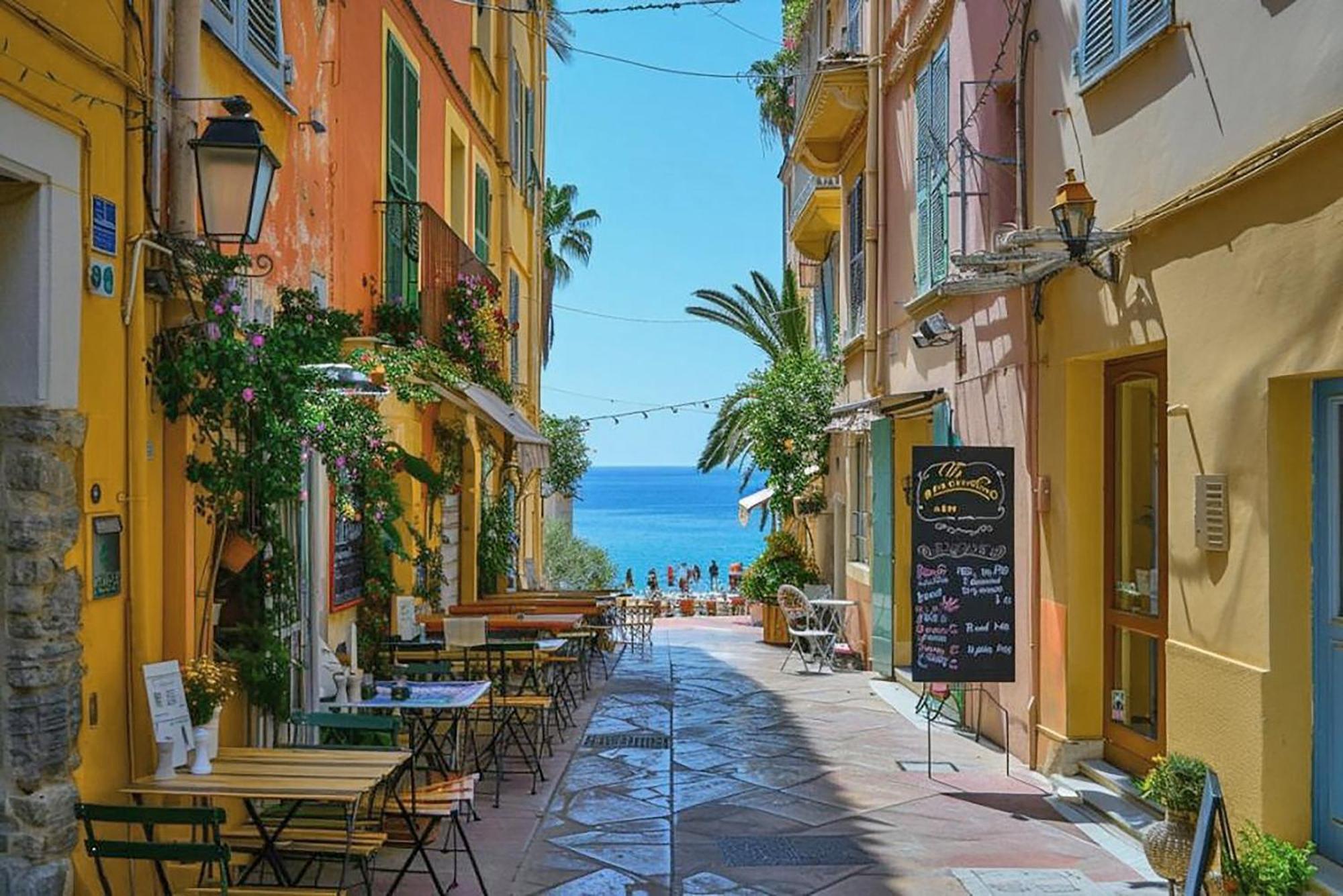 Ferienwohnung 456 Chemin De La Pinede Menton Exterior foto